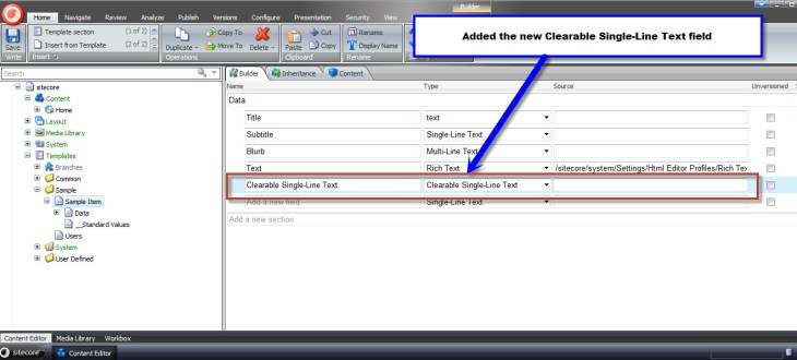 added clearable single-line text field