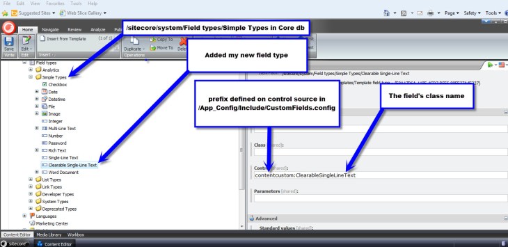 clearable single-line text field type