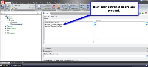users multilist field test 3