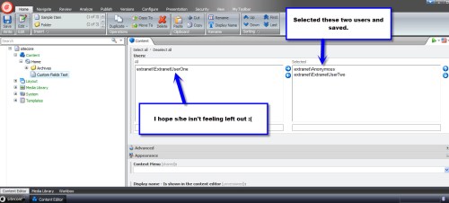 users multilist field test 4