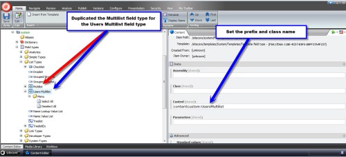 Users Multilist field type