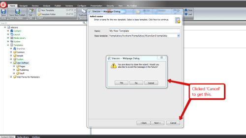 YesNoCancelSuppressConfirmation