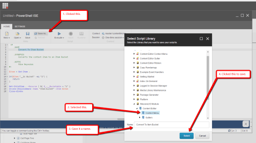 Saved-context-menu-script