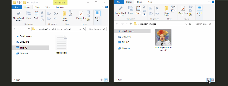 upload-watcher-upload-to-folder